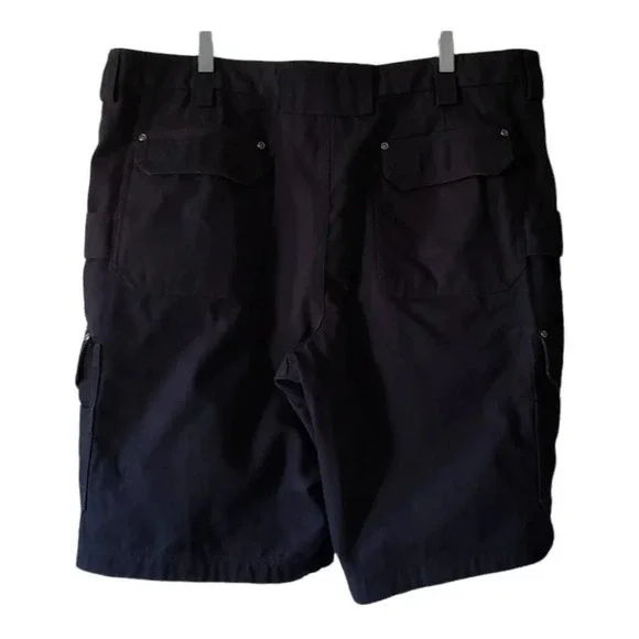 Duluth Trading Company Heavy 100% Cotton Canvas CARGO Shorts Tan Men's 42×12 - Picture 2 of 12